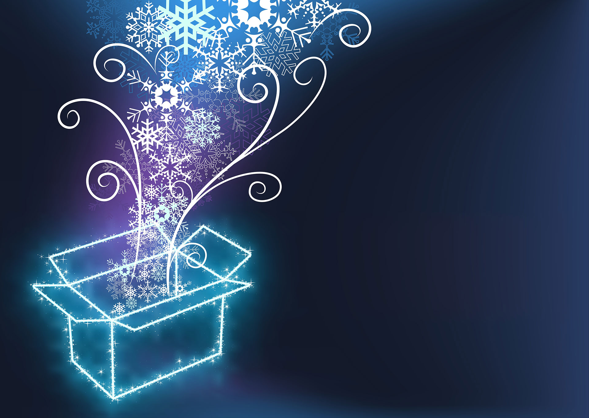 Preview for Winter-magic-neon-box-christmas-background-a3a05