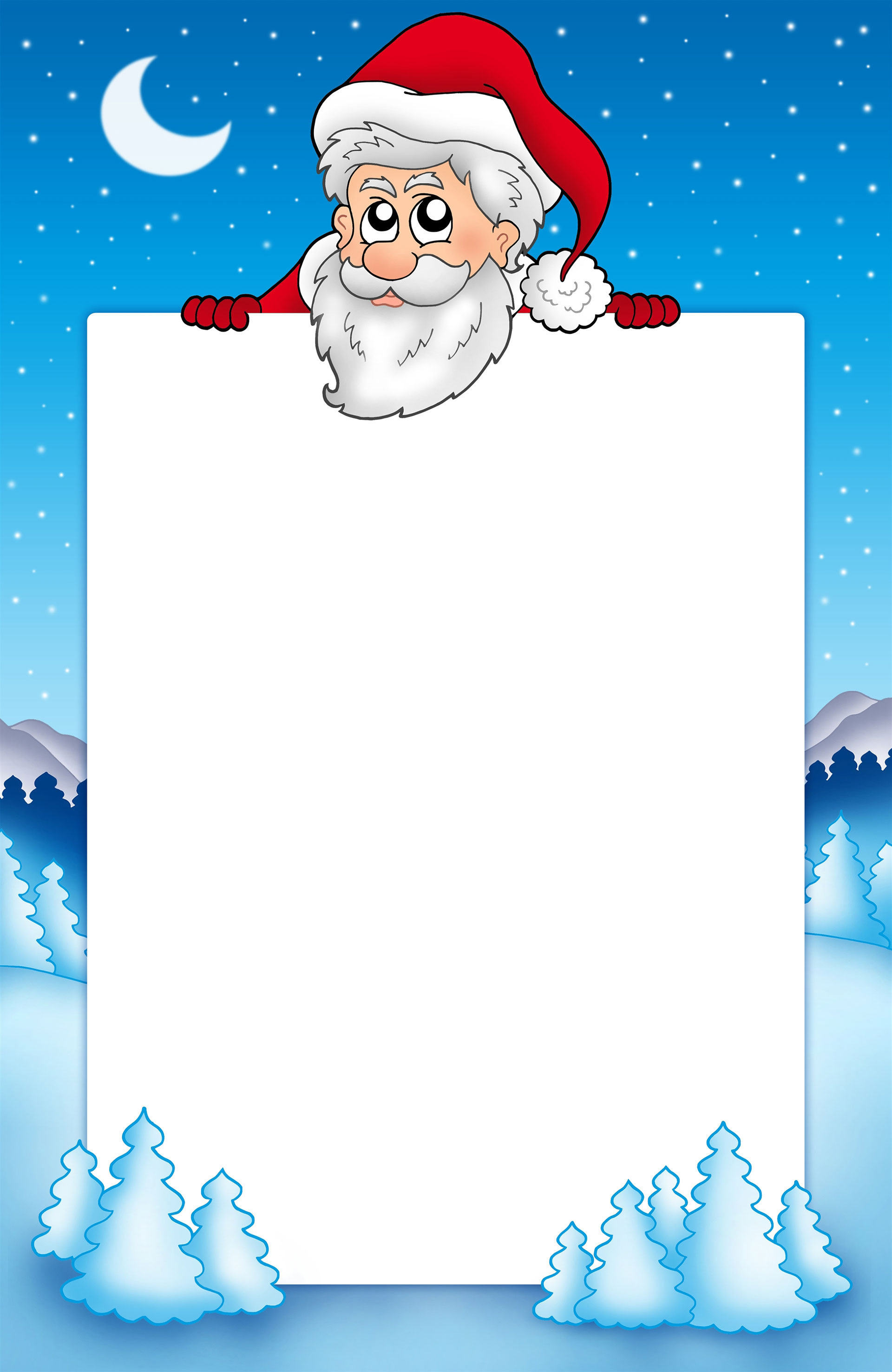 Preview for Santa-claus-winter-template-christmas-background-501e4