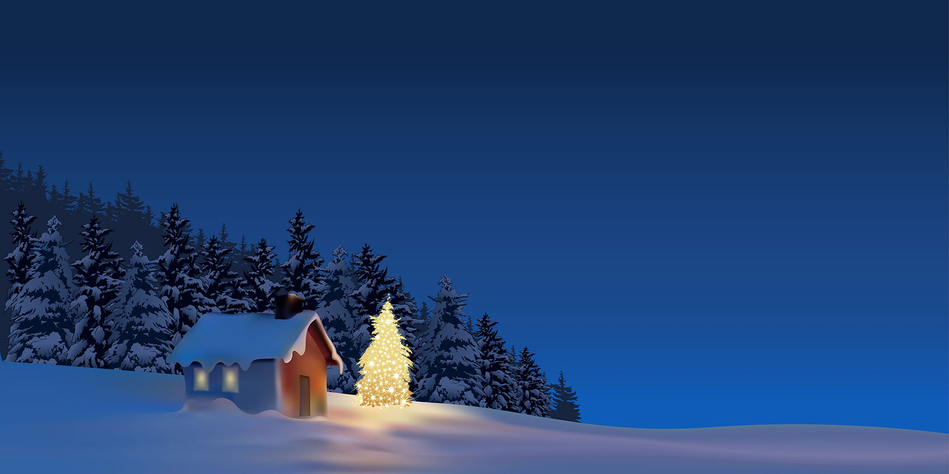Preview for Winter-wonderland-scene-building-background-79641