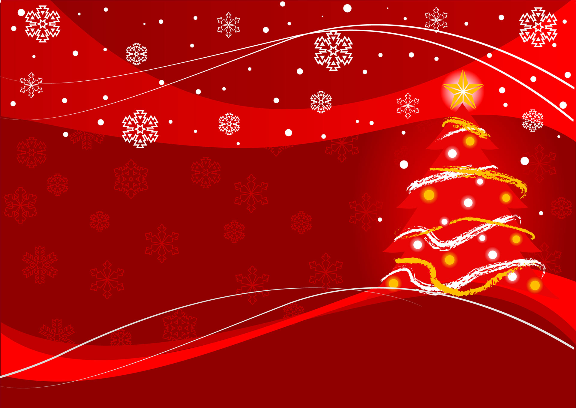 Preview for Christmas-tree-illustration-red-art-background-3f5cb