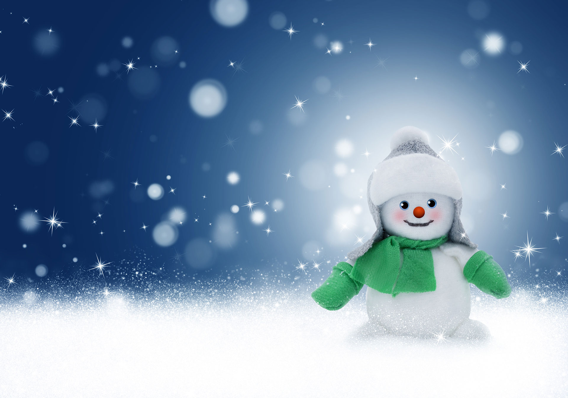 Preview for Snowman-plush-toy-winter-christmas-background-0b4a3