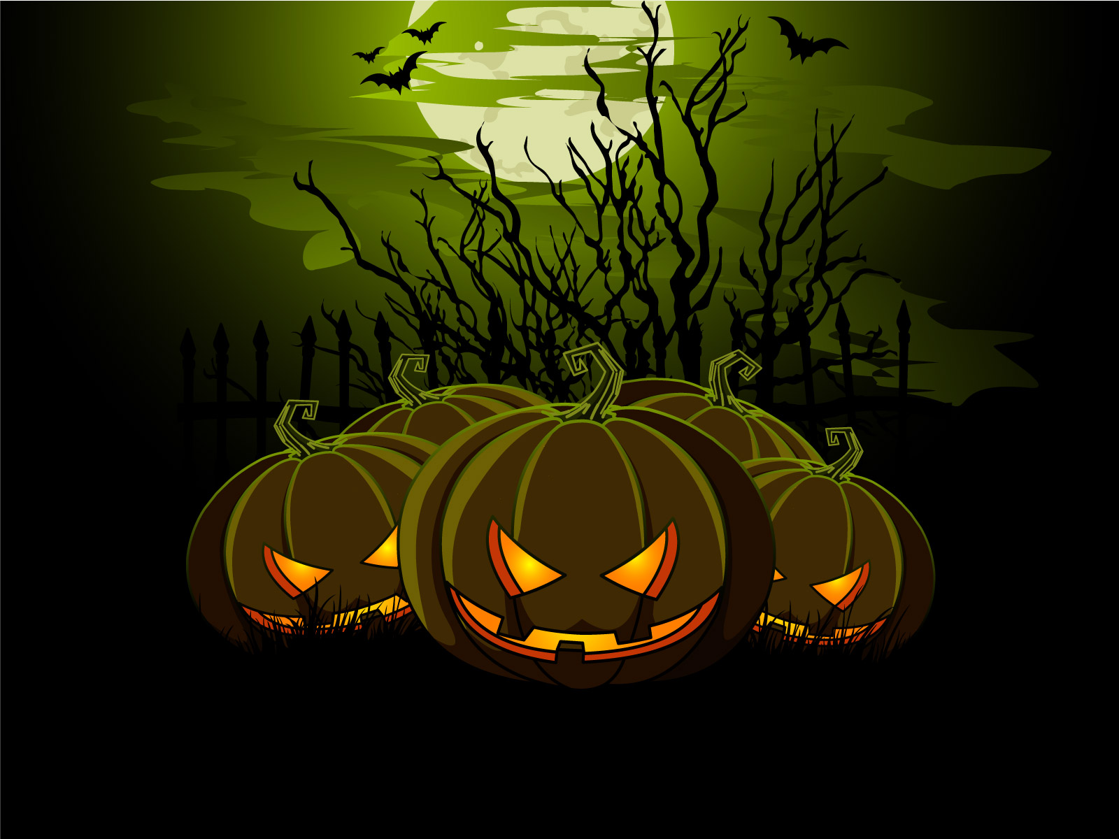Preview for Halloween-jack-o-lanterns-illustration-background-48158
