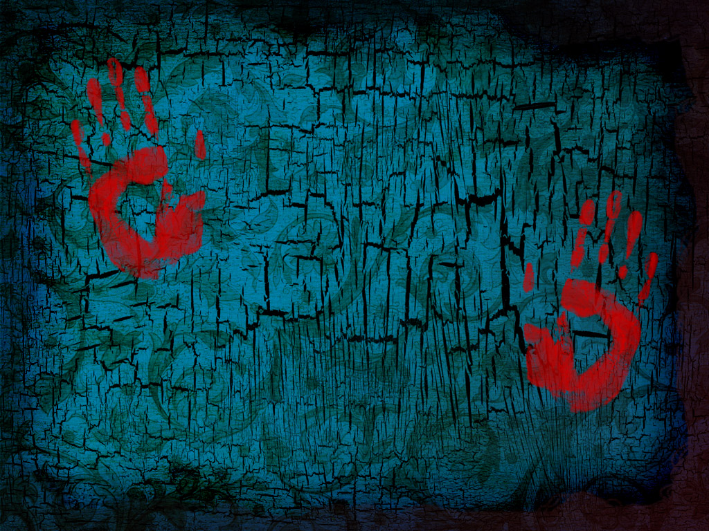 Preview for Mysterious-handprints-on-stone-halloween-background-1d061