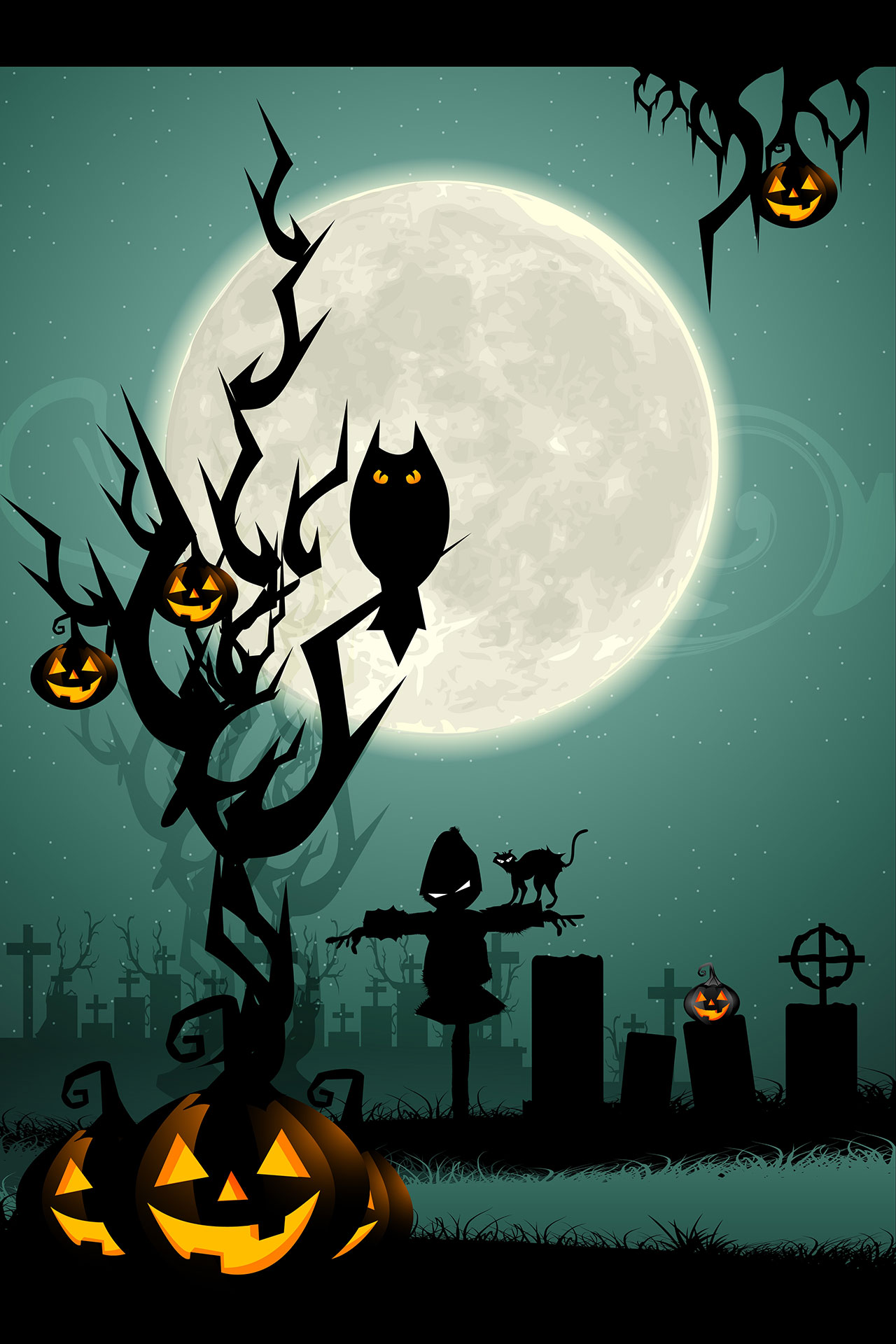 Preview for Halloween-night-scene-background-75e35