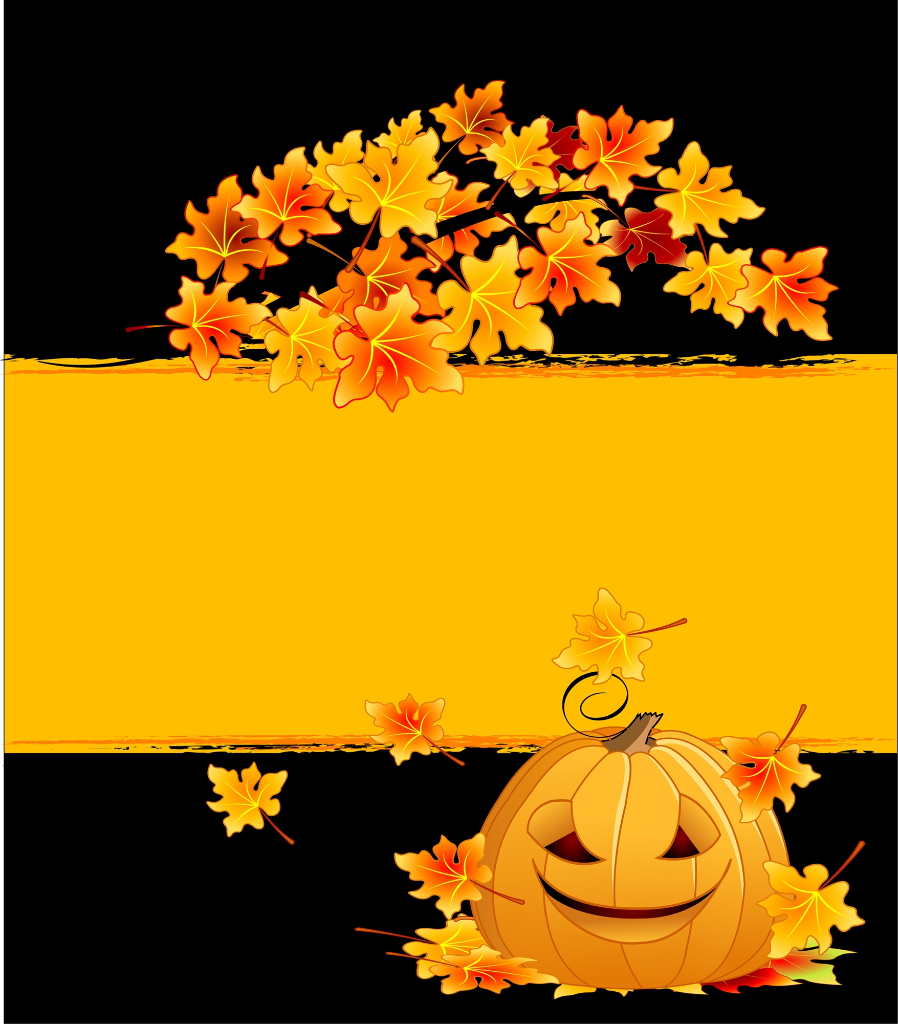 Preview for Halloween-pumpkin-decoration-background-aa6b6