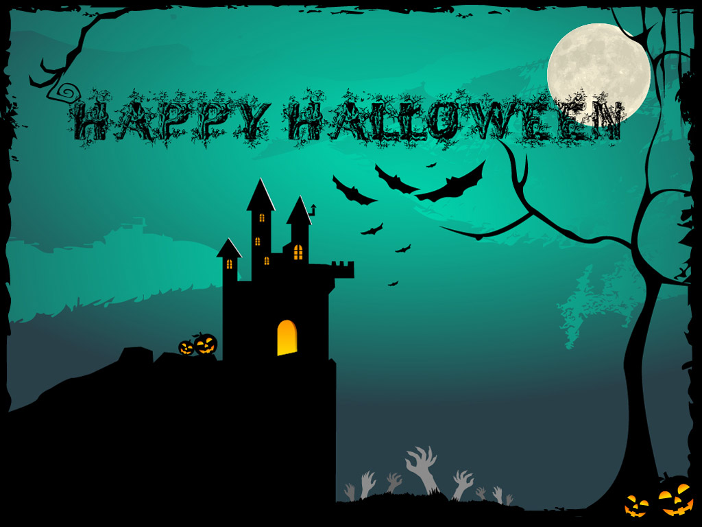 Preview for Halloween-castle-scene-astronomy-background-a73ae
