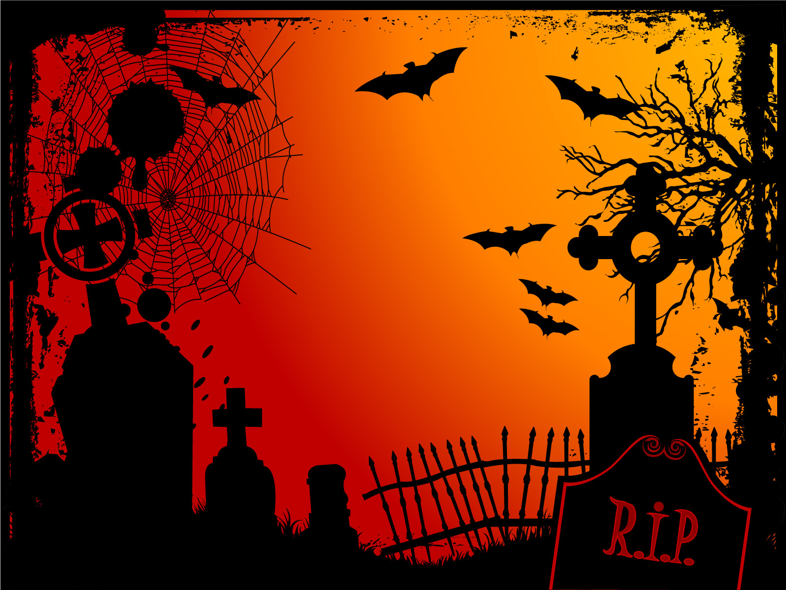Preview for Halloween-graveyard-sunset-background-c4585