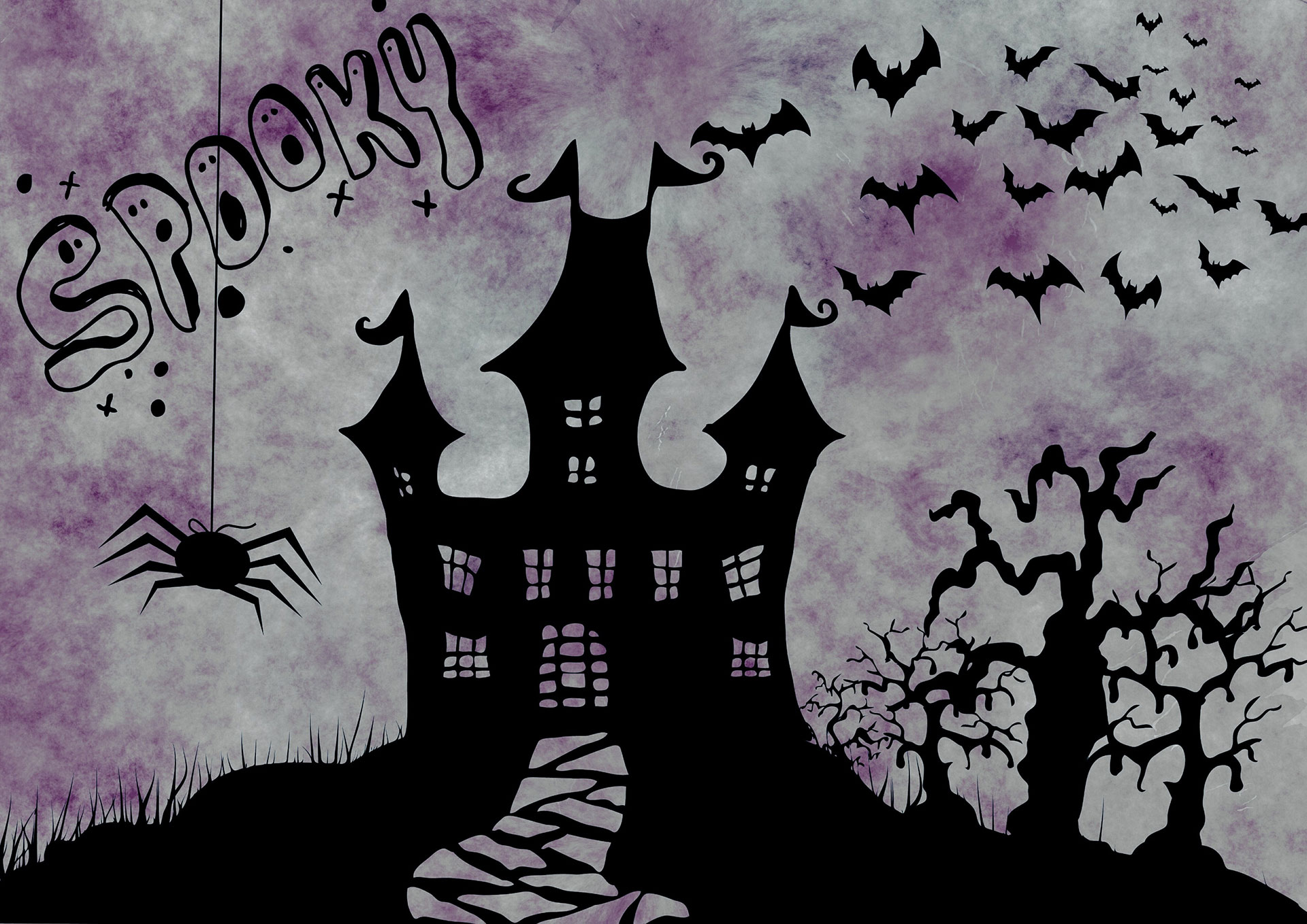 Preview for Spooky-mansion-illustration-halloween-background-760f6