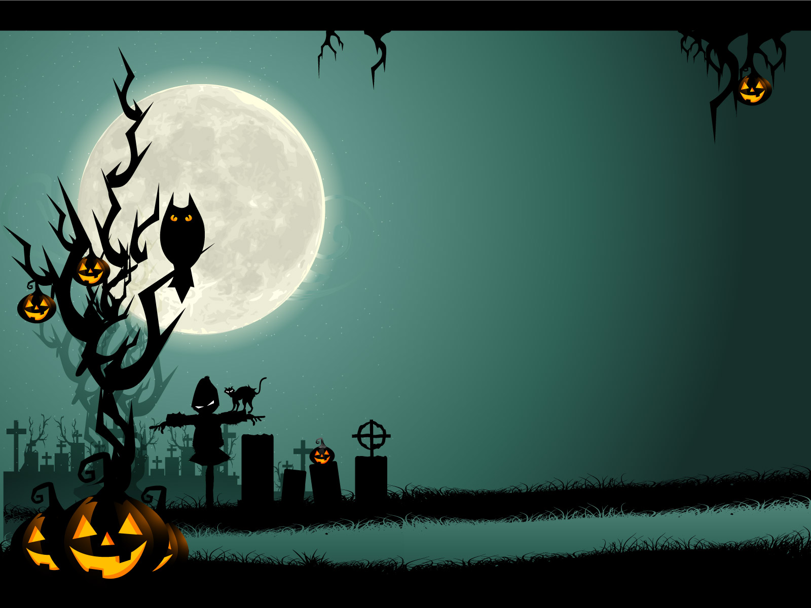 Preview for Halloween-spooky-graveyard-scene-astronomy-background-00bcb