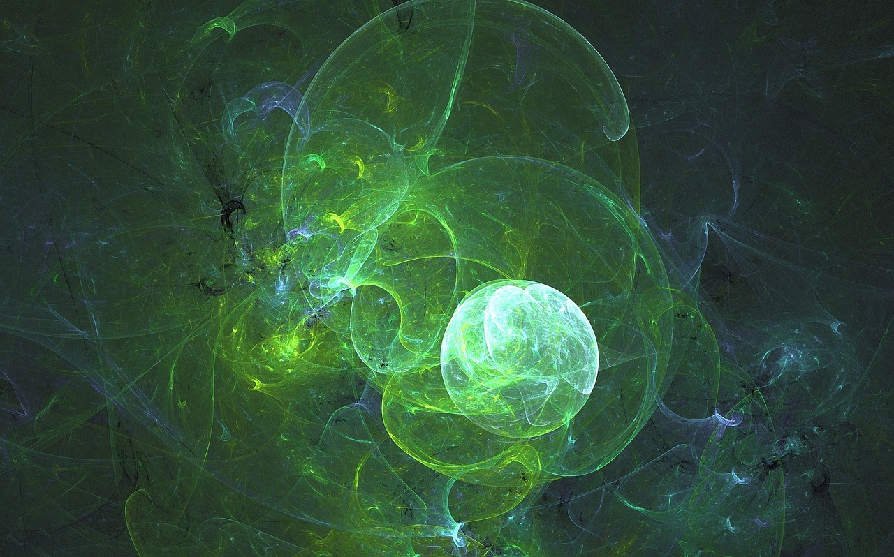 Preview for Glowing-green-energy-sphere-flare-background-c6044