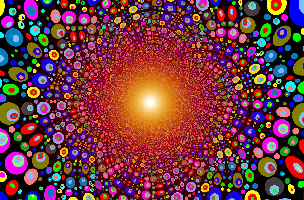 Preview for Colorful-circle-pattern-design-art-background-dcae8