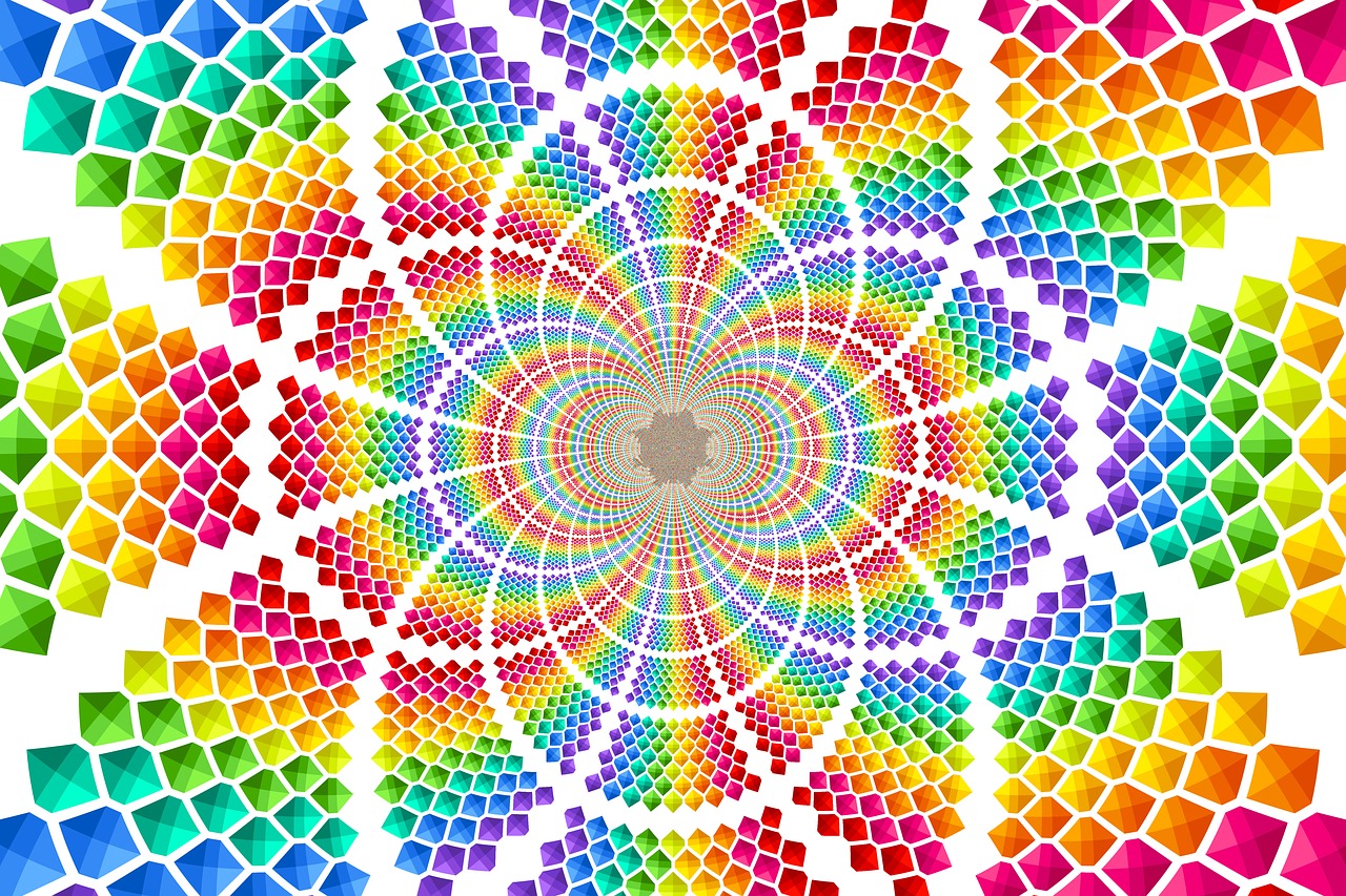 Preview for Rainbow-geometric-pattern-design-art-background-7e365