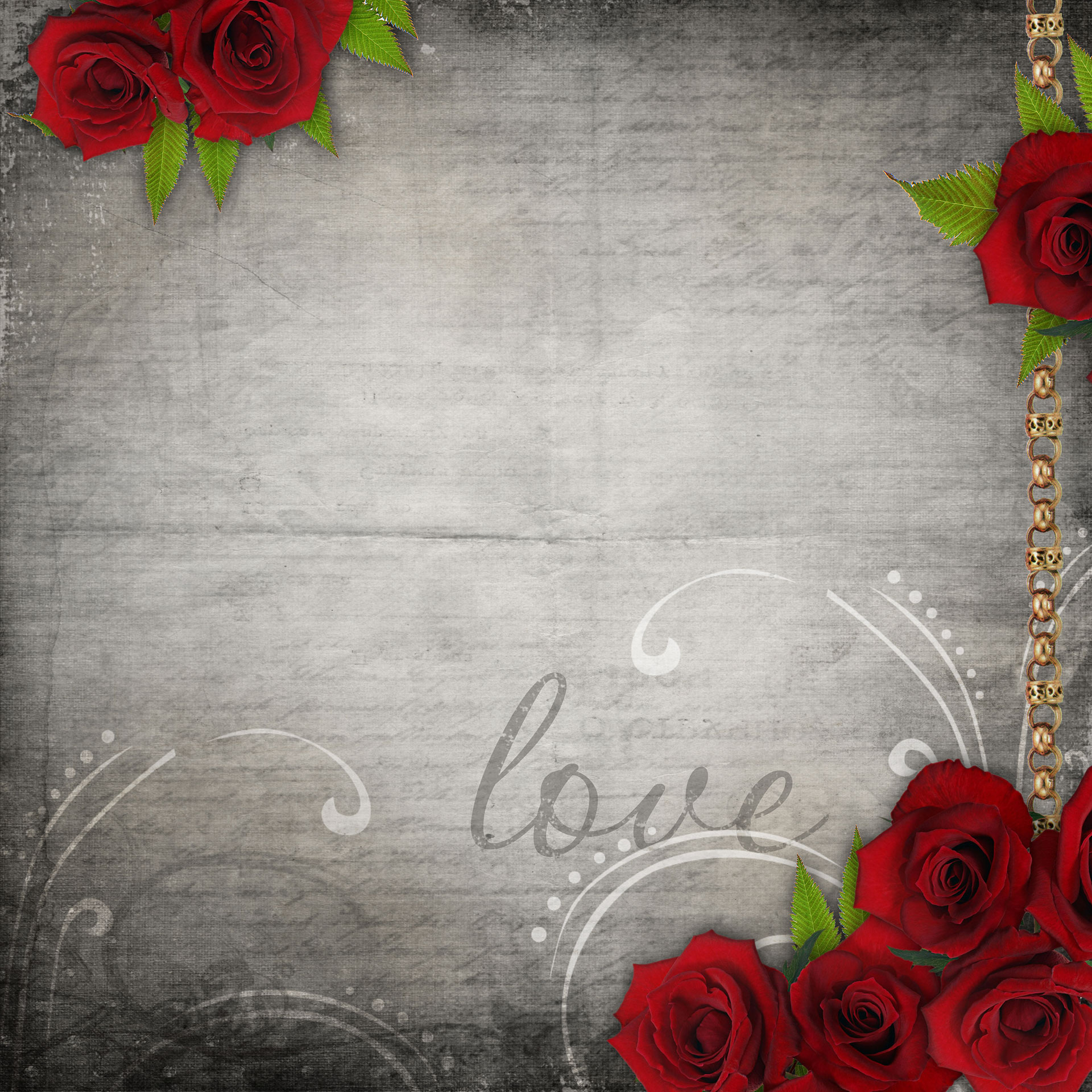Preview for Grunge-love-frame-template-blossom-background-80777