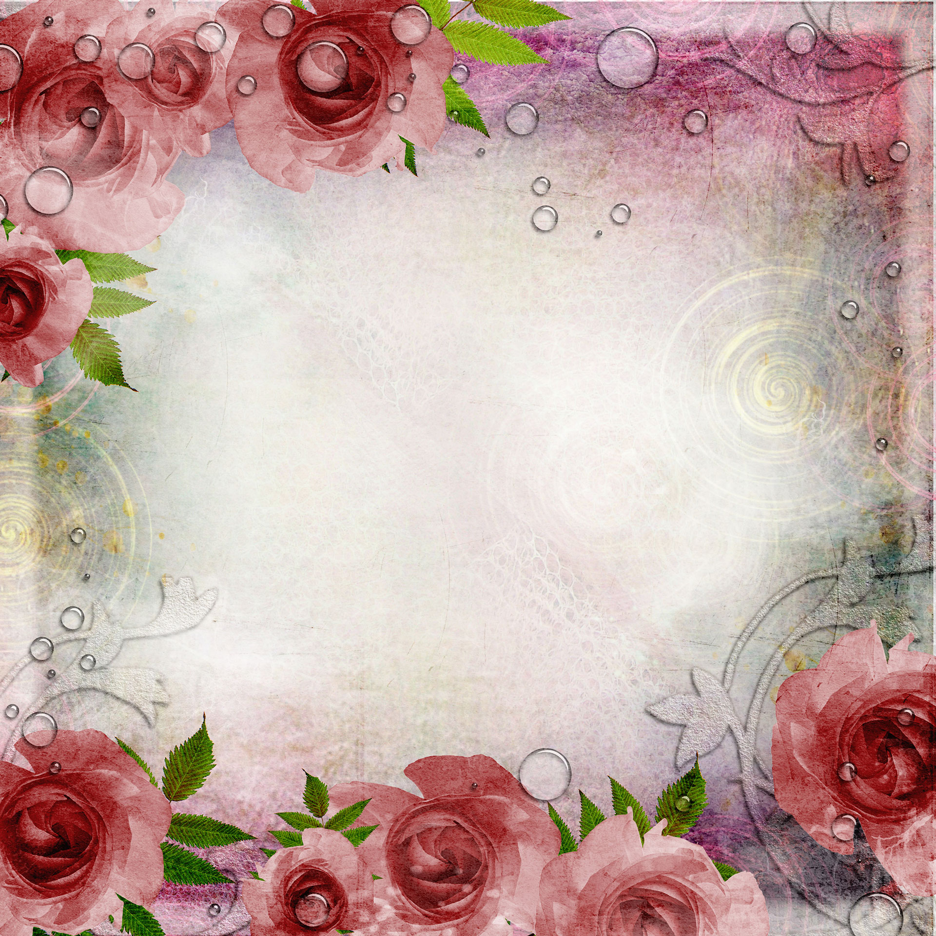Preview for Floral-frame-background-art-af254