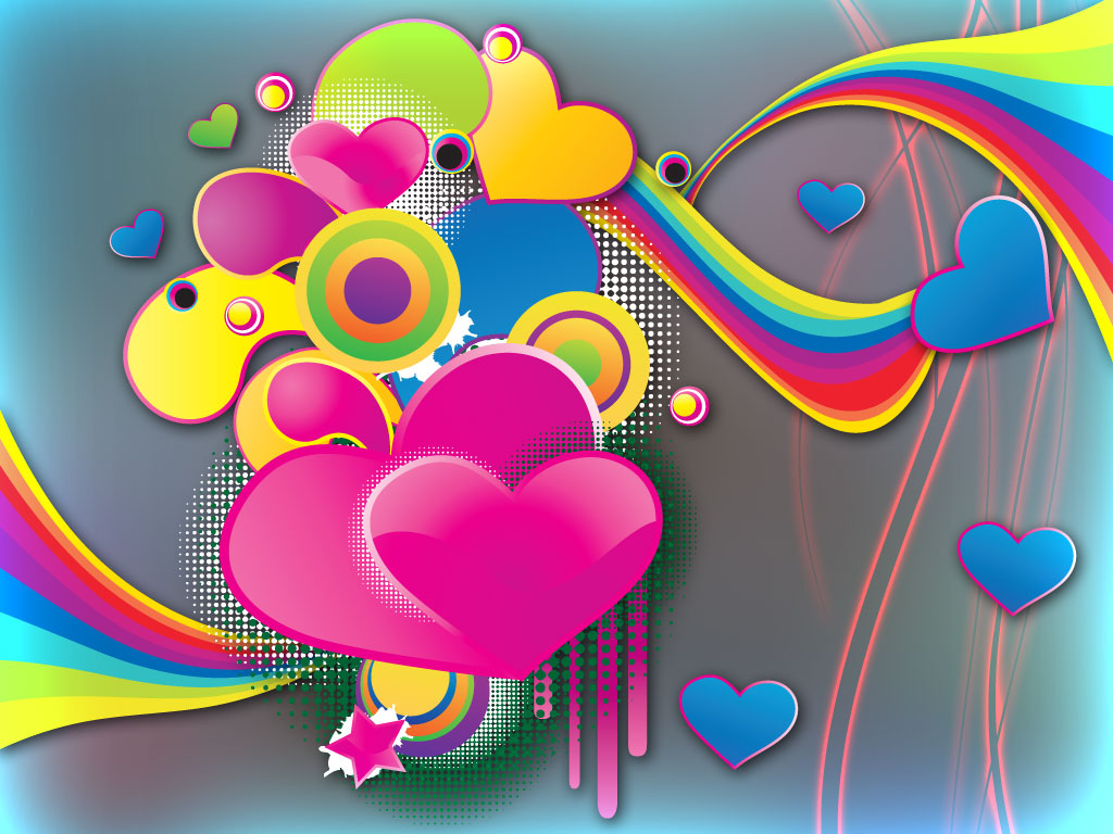 Preview for Colorful-heart-design-background-adb10