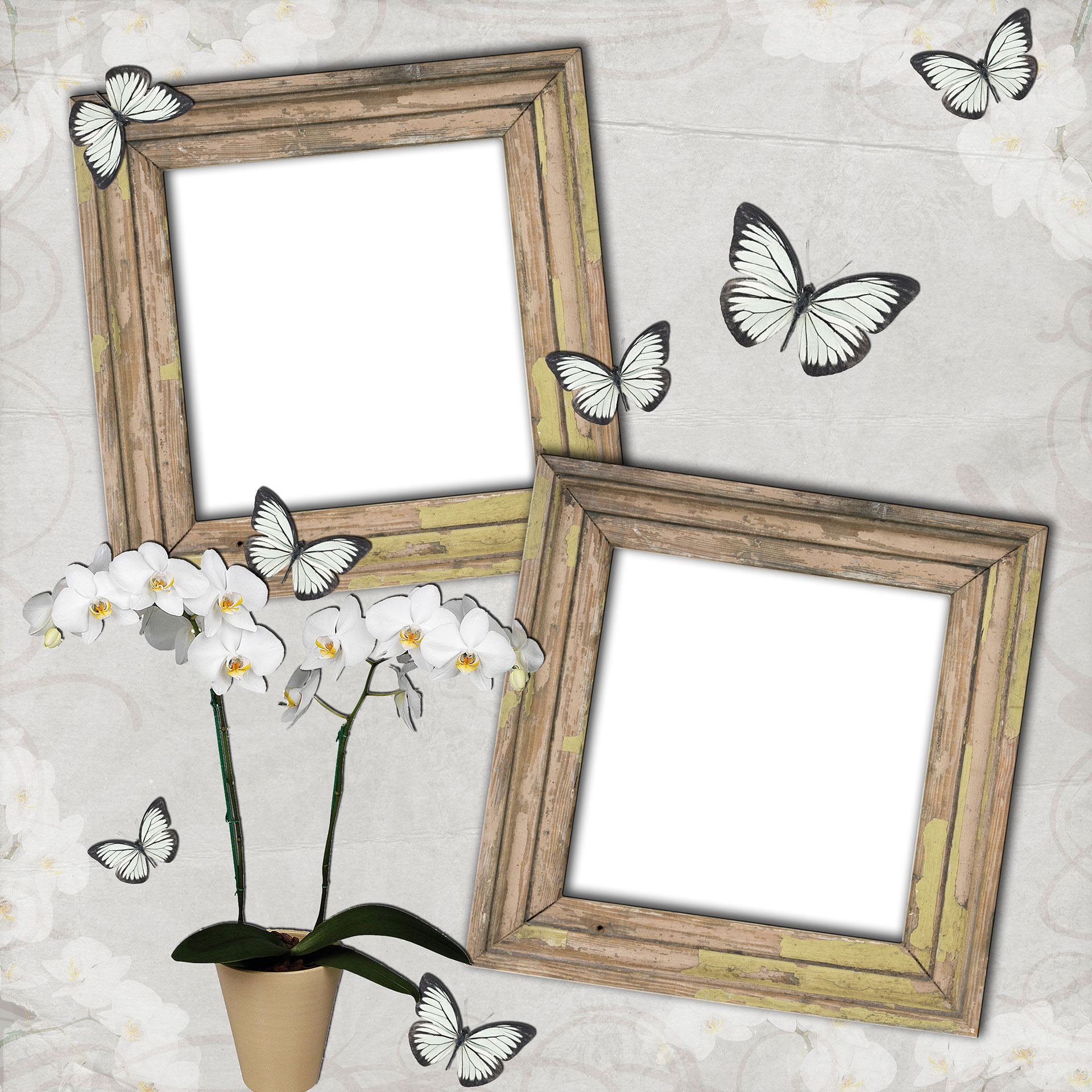 Preview for Elegant-frame-floral-design-template-art-background-531ea