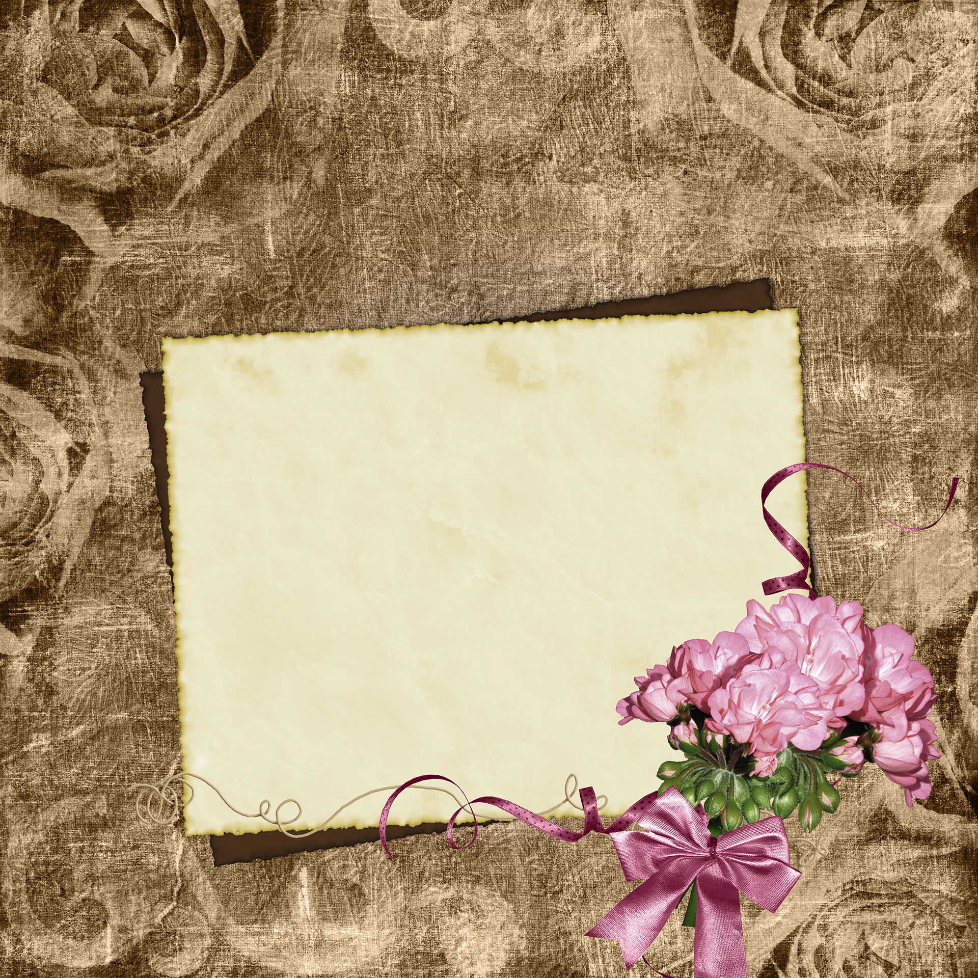 Preview for Vintage-floral-background-template-love-6eba4
