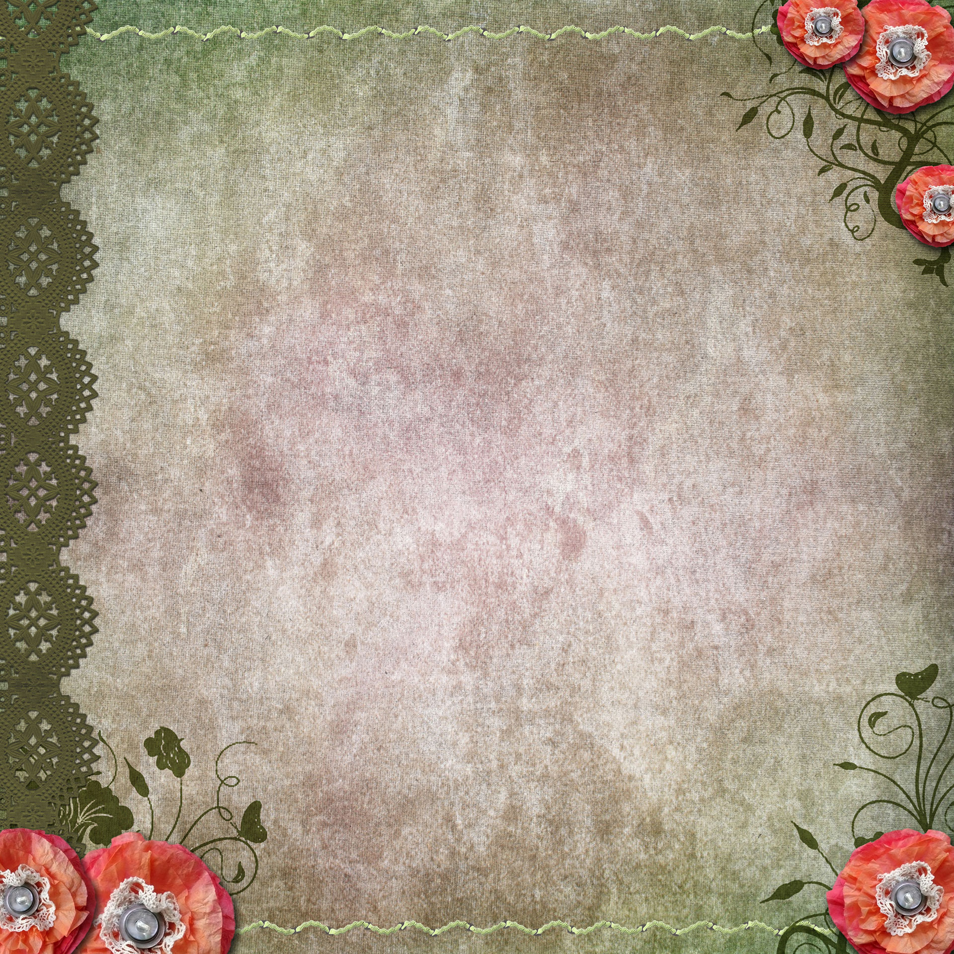 Preview for Vintage-floral-frame-design-love-background-b26b9