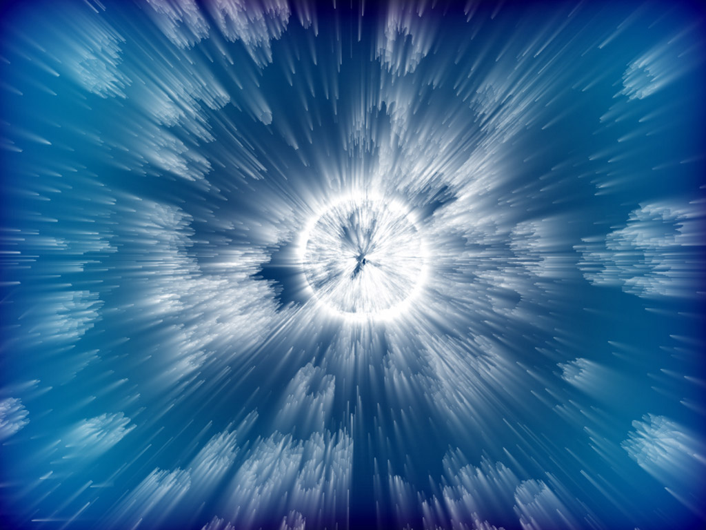 Preview for Radiant-blue-sky-with-clouds-and-sun-flare-background-232a1