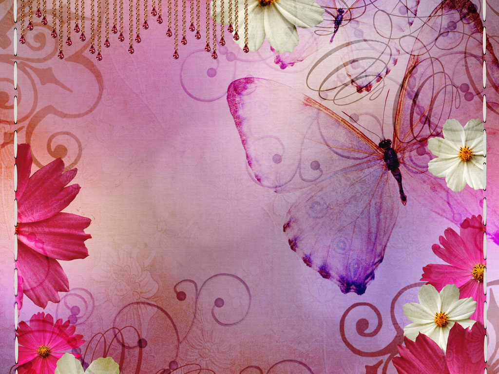Preview for Purple-butterfly-floral-design-art-background-af9fe
