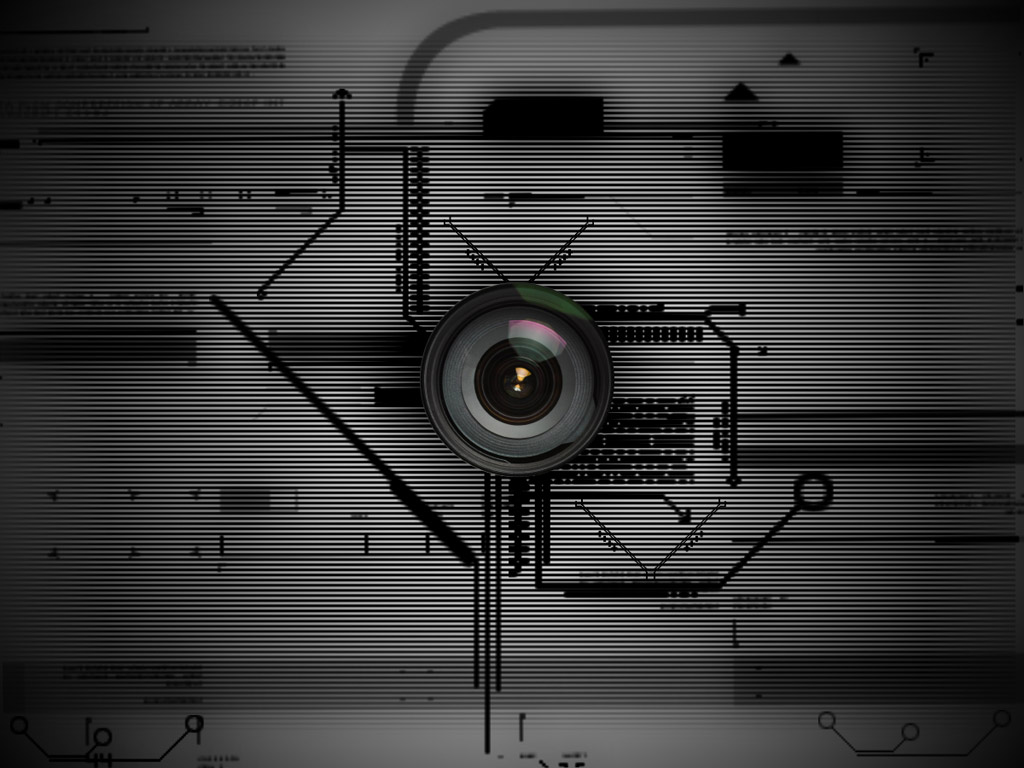 Preview for Futuristic-circuit-camera-lens-light-background-f5c9a