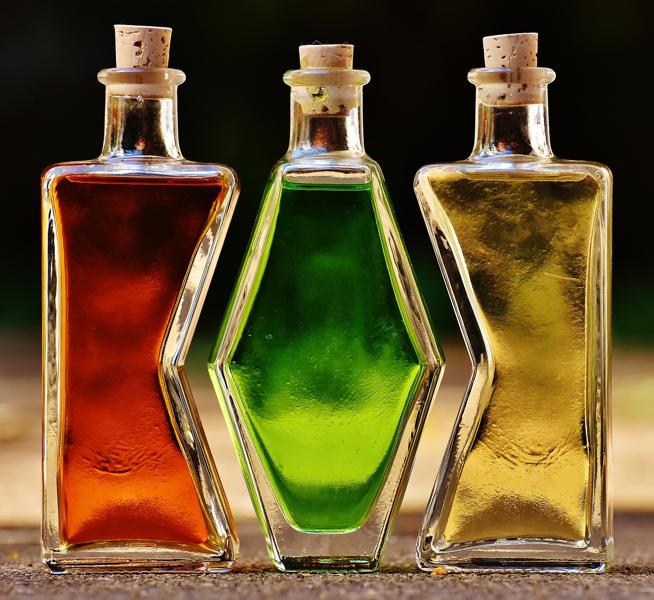 Preview for Colorful-liquids-in-glass-bottles-background-f93da