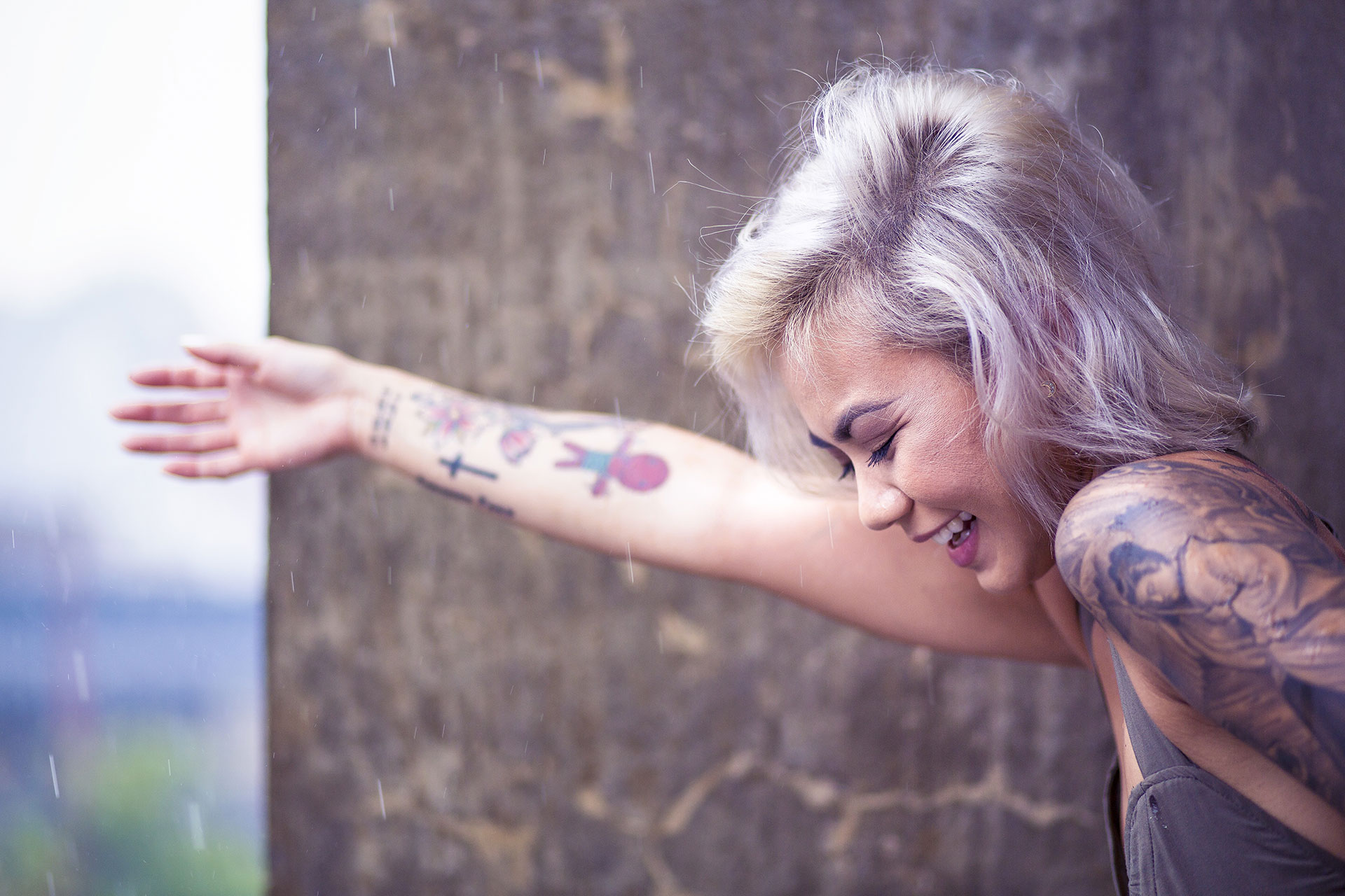 Preview for Tattooed-woman-portrait-arm-background-74c4c
