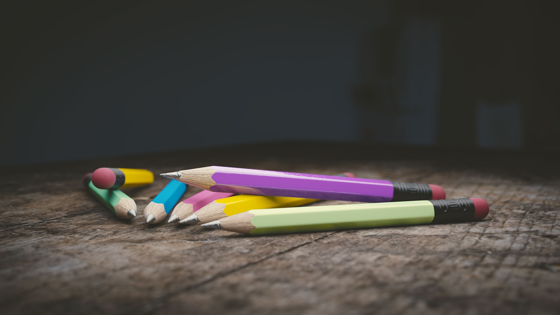 Preview for Colorful-pencils-on-wood-misc-background-e8884