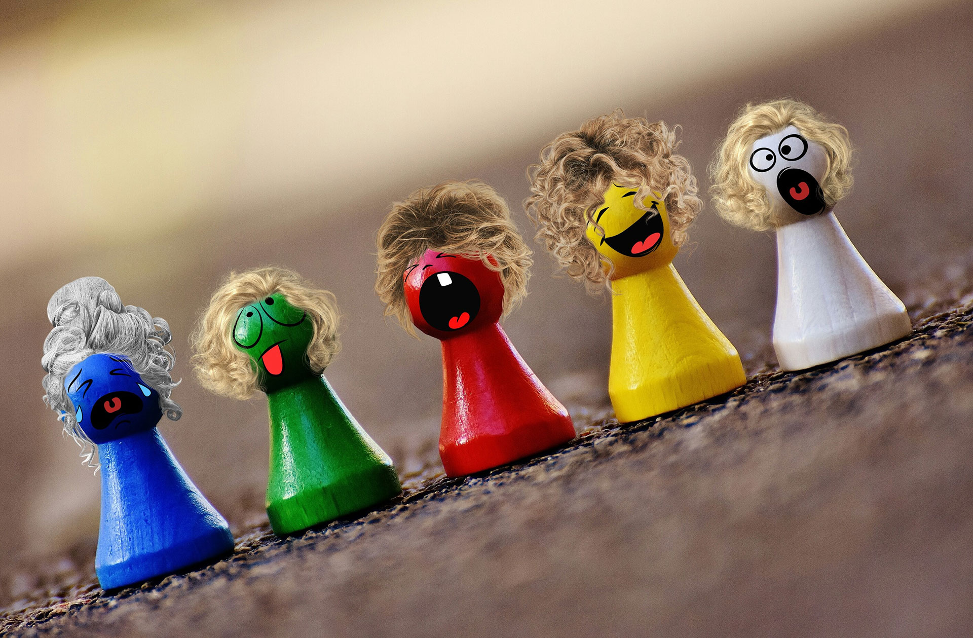 Preview for Colorful-figurines-unique-faces-background-f4045