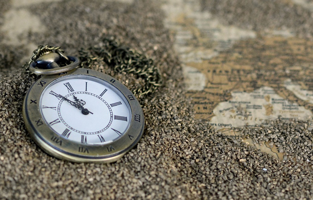 Preview for Pocket-watch-vintage-map-clock-background-fe372