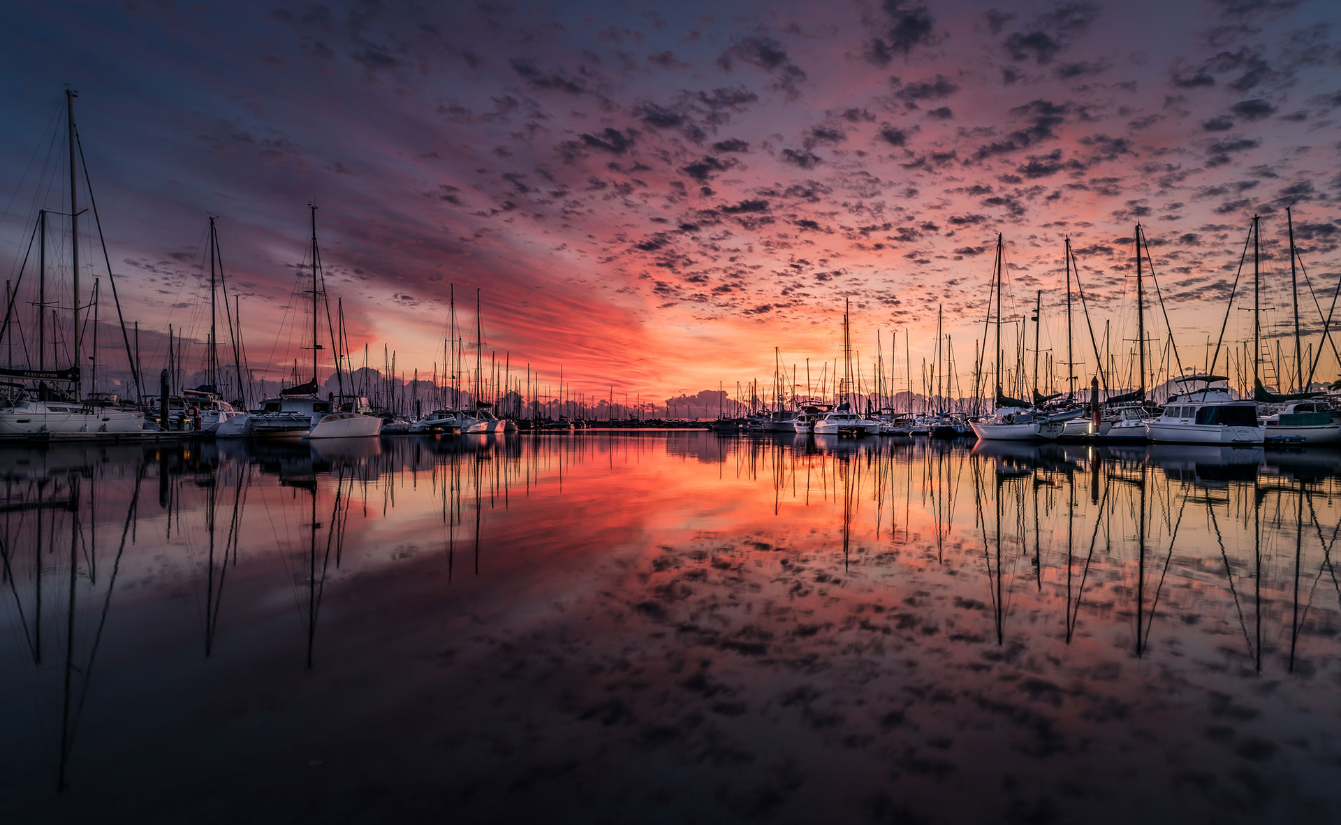 Preview for Serene-marina-at-sunset-harbor-background-65218
