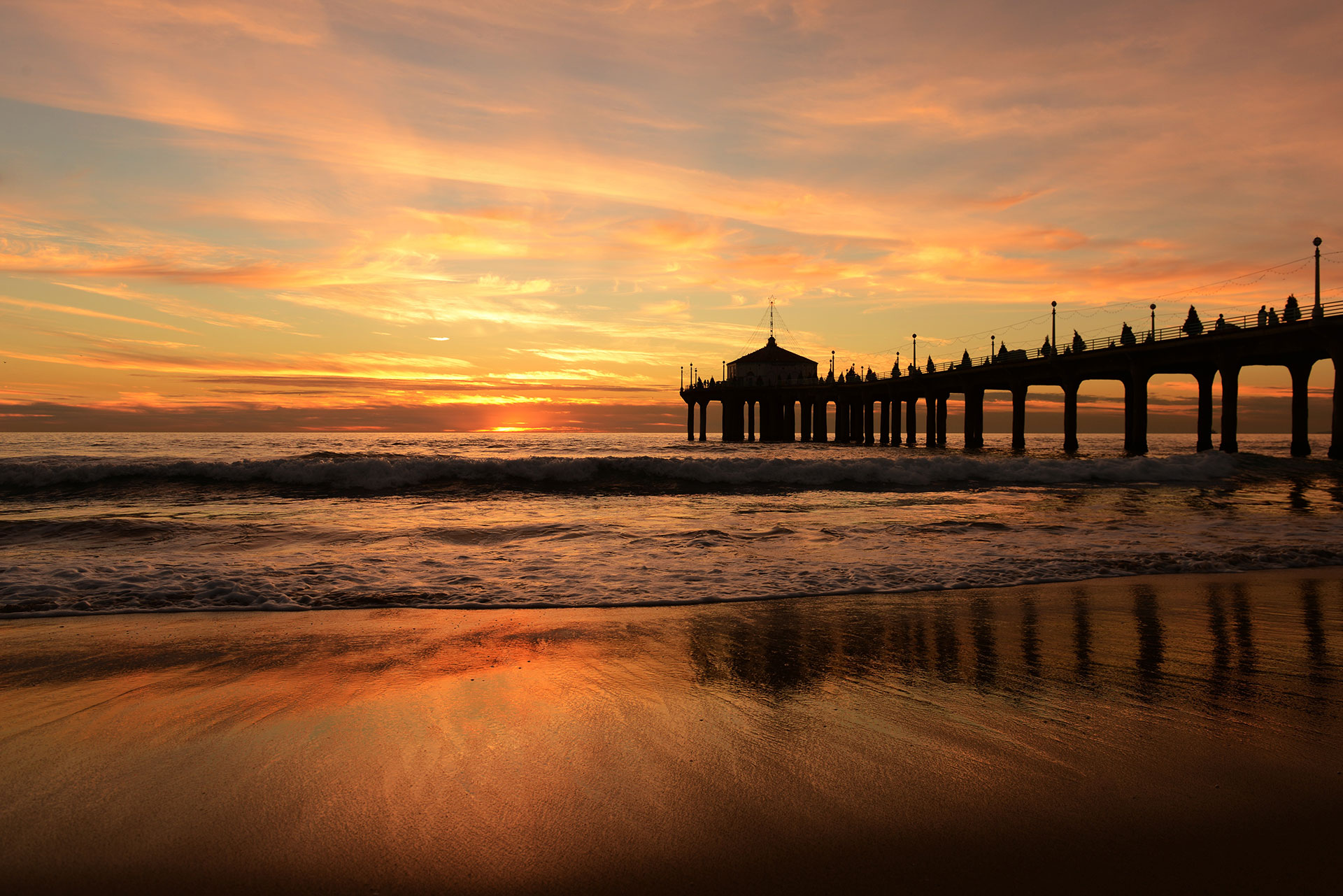 Preview for Serene-beach-sunset-pier-dock-background-7bdaf