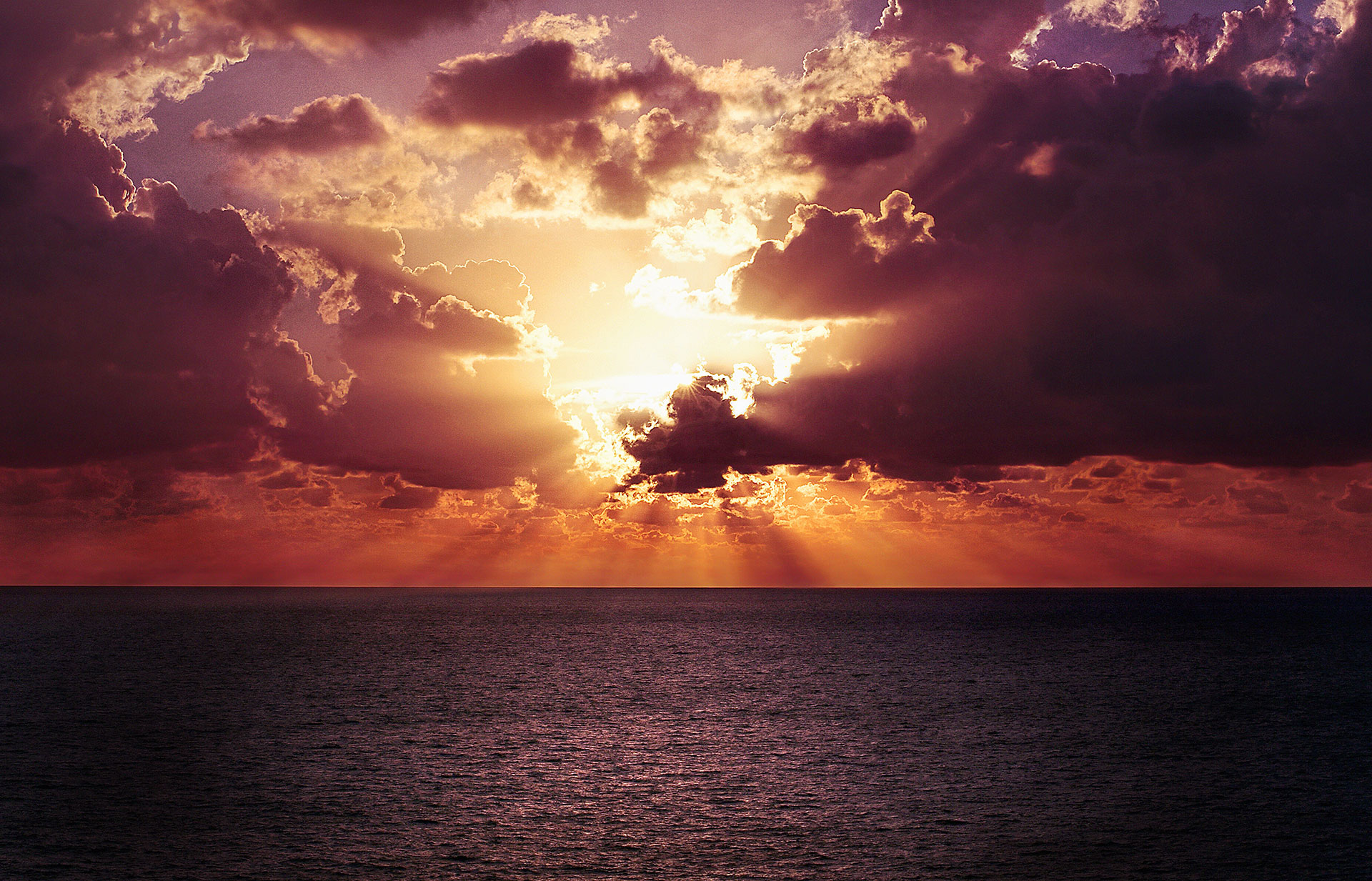 Preview for Serene-ocean-sunset-horizon-background-5ddb5