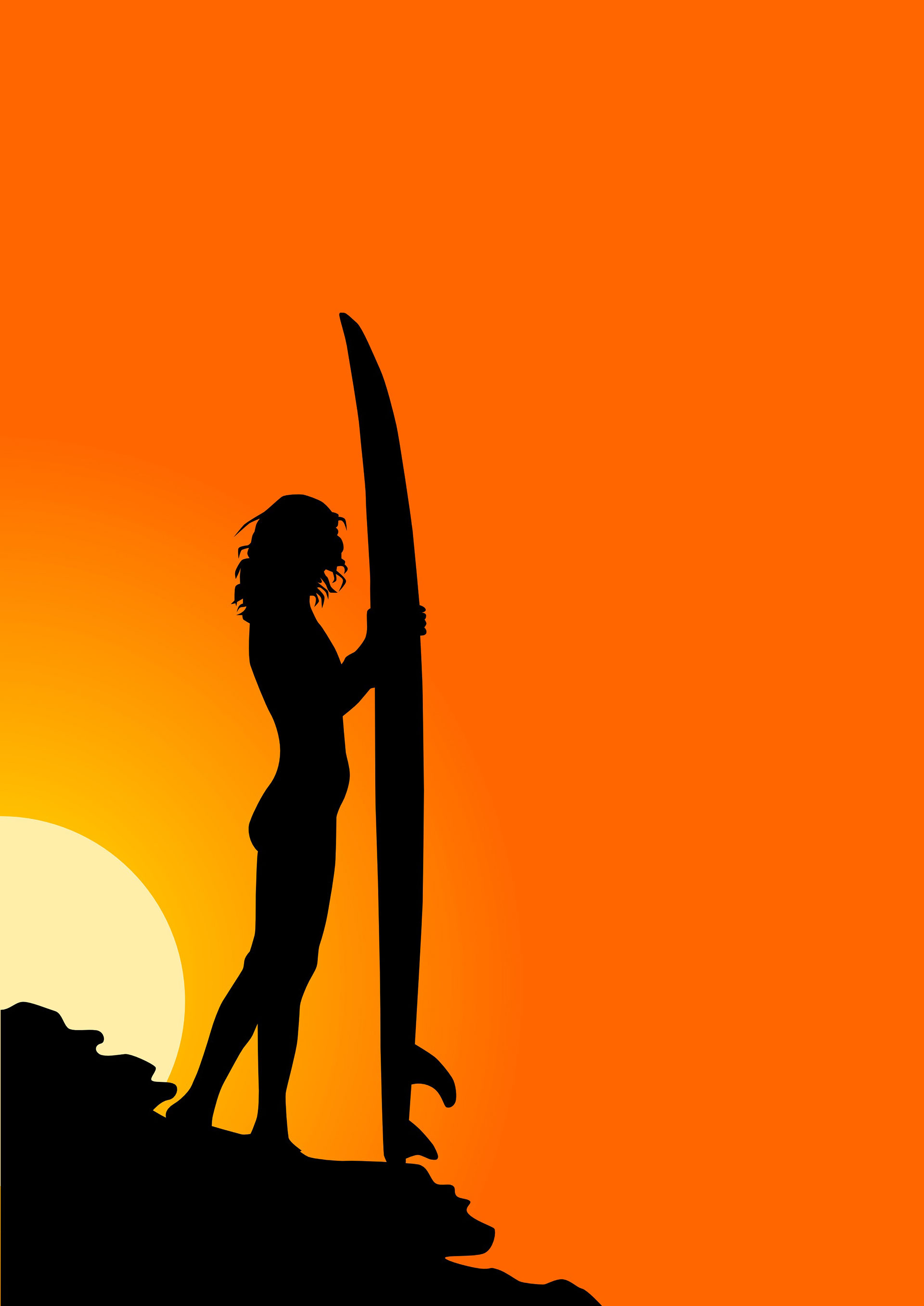 Preview for Surfer-at-sunset-silhouette-human-background-20a7c
