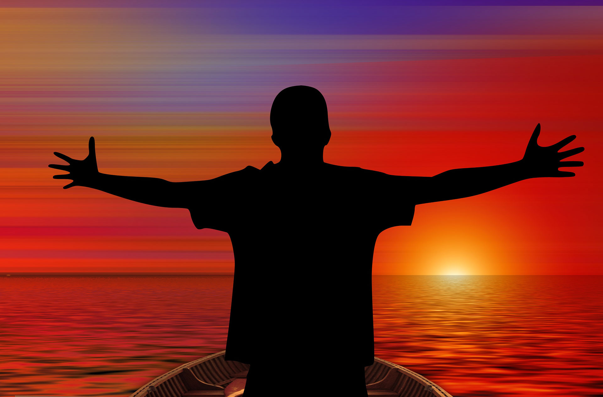 Preview for Serene-sunset-reflection-fitness-background-1734e