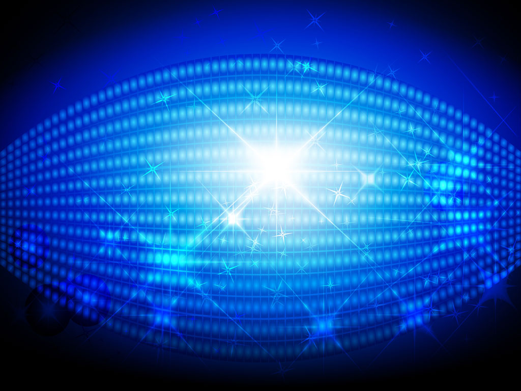 Preview for Blue-glowing-light-effect-led-background-2180b