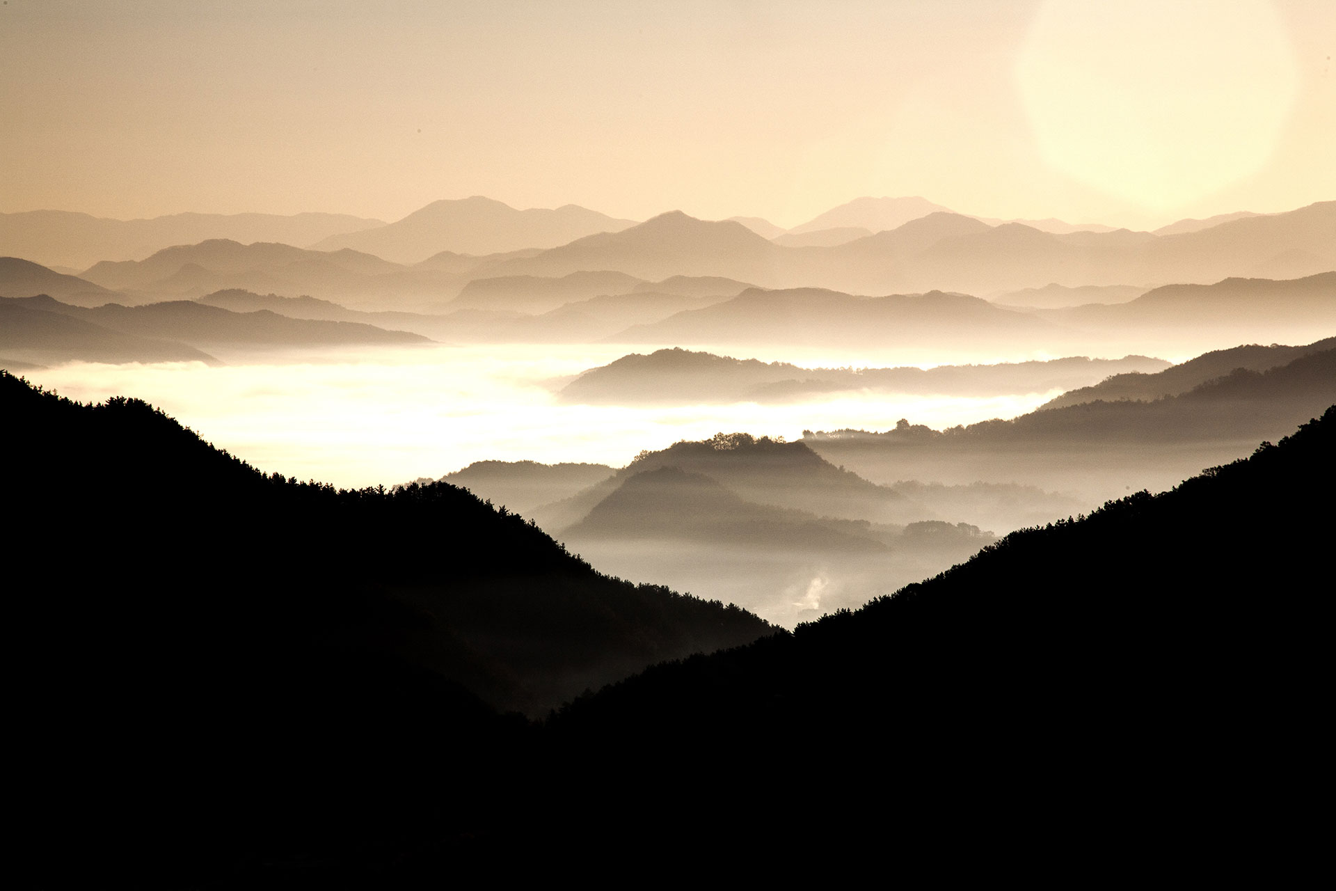 Preview for Serene-mountain-landscape-at-sunrise-background-f4a84