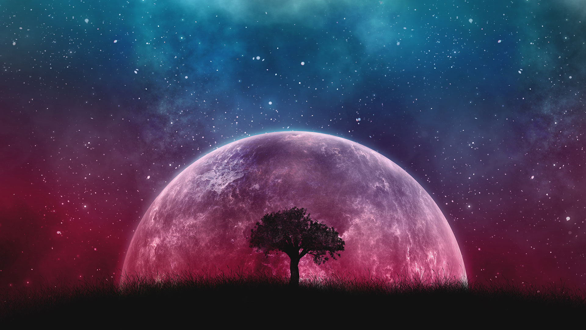 Preview for Mystic-moonlit-landscape-astronomy-background-1106b