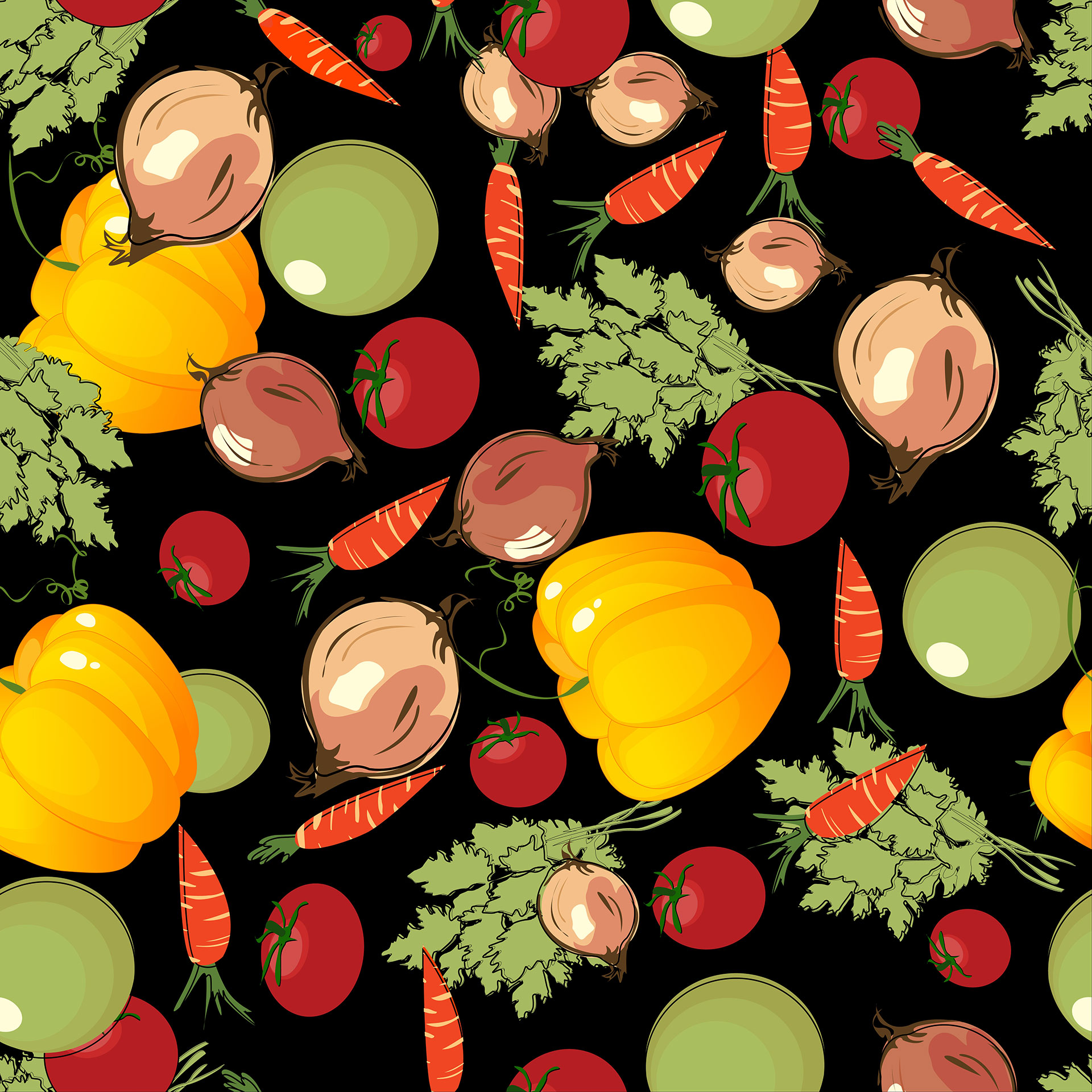 Preview for Vibrant-vegetable-pattern-fall-background-d1cc6