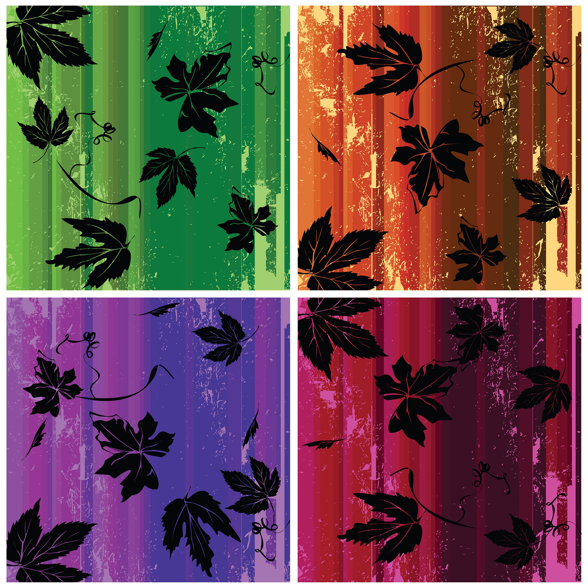 Preview for Colorful-leaf-pattern-backgrounds-fall-57833