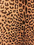 Close-up of leopard print texture