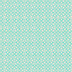 Repeating geometric pattern in teal and white hues